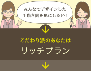 こだわり派のあなたは リッチプラン